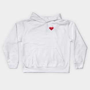 Origami Heart Kids Hoodie